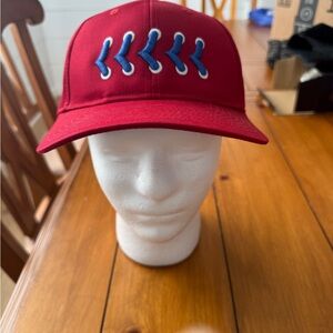 Red and Blue Baseball Cap by GSG